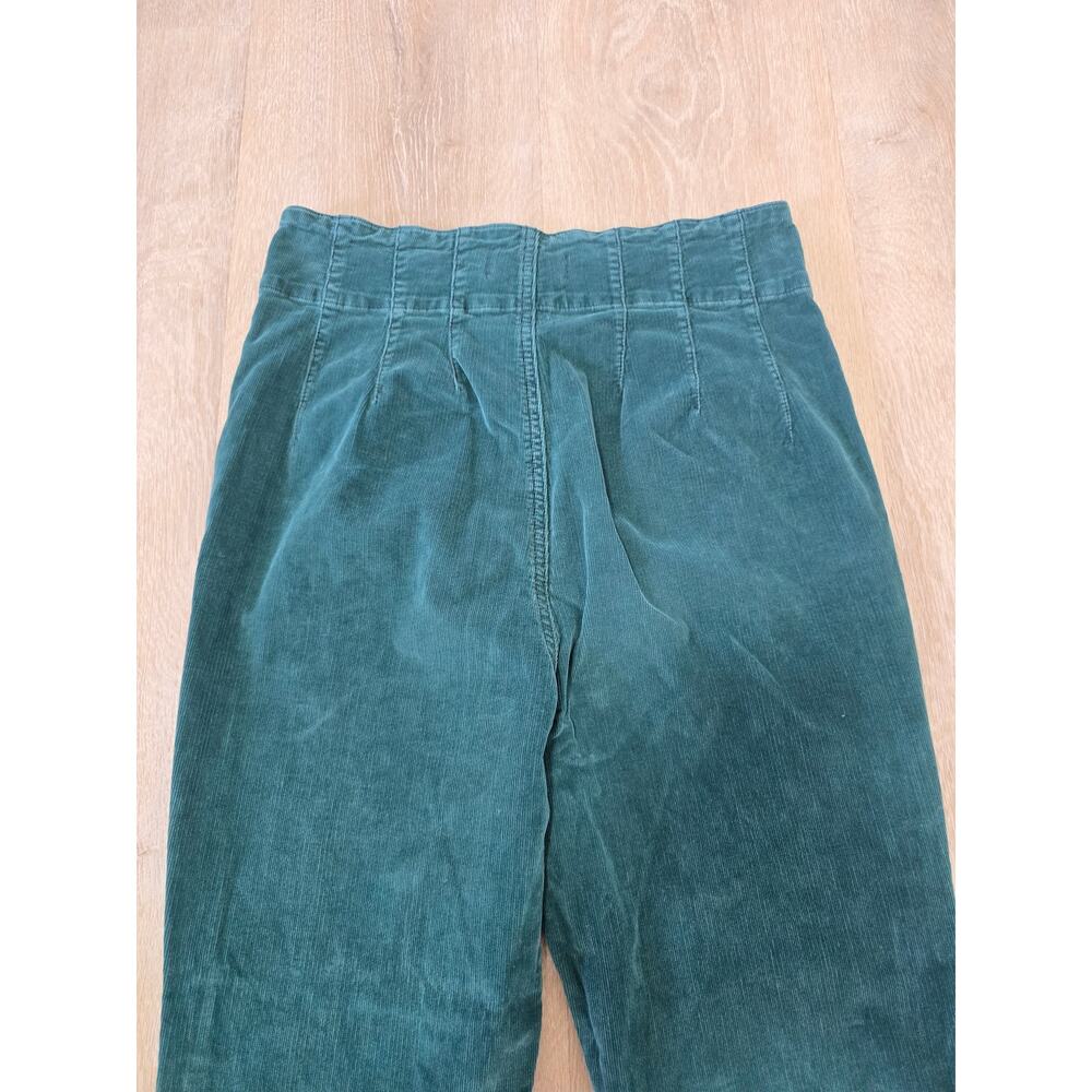 Free People We The Free Jayde Flare Corduroy Pants Green 29 - Picture 4 of 6